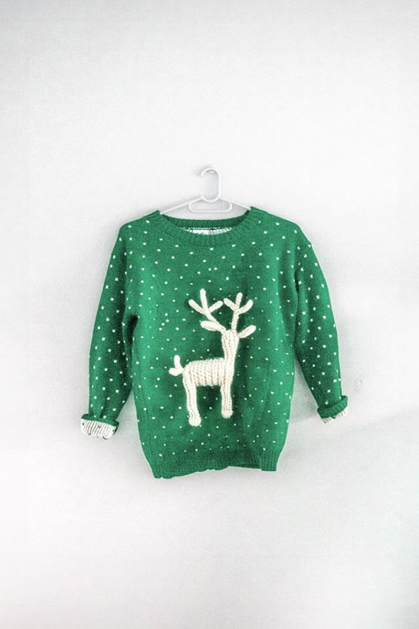 Suéter de los pequeños ayudantes de Papá Noel